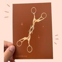 Image 2 of Embroidery Scissoring Mini Print