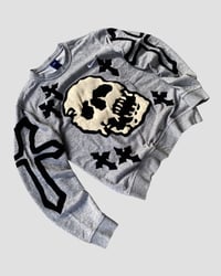 Image 2 of 1 OF 1 NIKE SKULL SAINT SWEATSHIRTS SIZE M