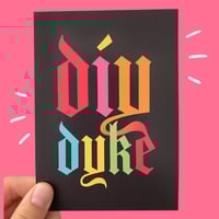 Image 2 of DIY Dyke Mini Print