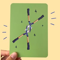 Image 1 of Garden Scissoring Mini Print