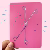 Image 1 of Surgical Scissoring Mini Print