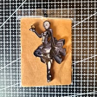 Image 3 of Horror Anime Sexy Pinhead From Hellraiser JUMBO Sized Enamel Pin