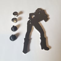 Image 4 of Horror Anime Sexy Freddy Krueger From A Nightmare On Elm Street JUMBO Sized Enamel Pin
