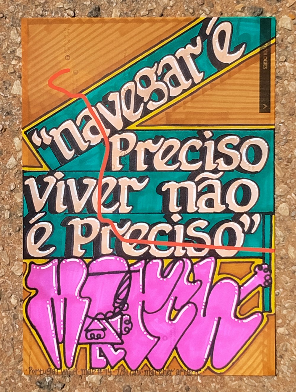 Image of Last map from Portugal Walk. #74