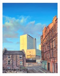 Image 1 of Chancelot Mill, Leith, Sunset,  limited edition giclée print
