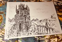 Image 2 of Ishgard Landscape A4 Print