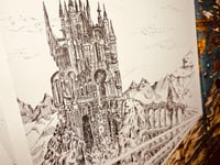 Image 3 of Ishgard Landscape A4 Print