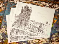 Image 1 of Ishgard Landscape A4 Print