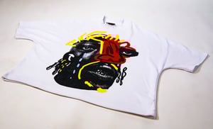 Image of LIFER X HOBO HEAVYWEIGHT TEE (WHITE)