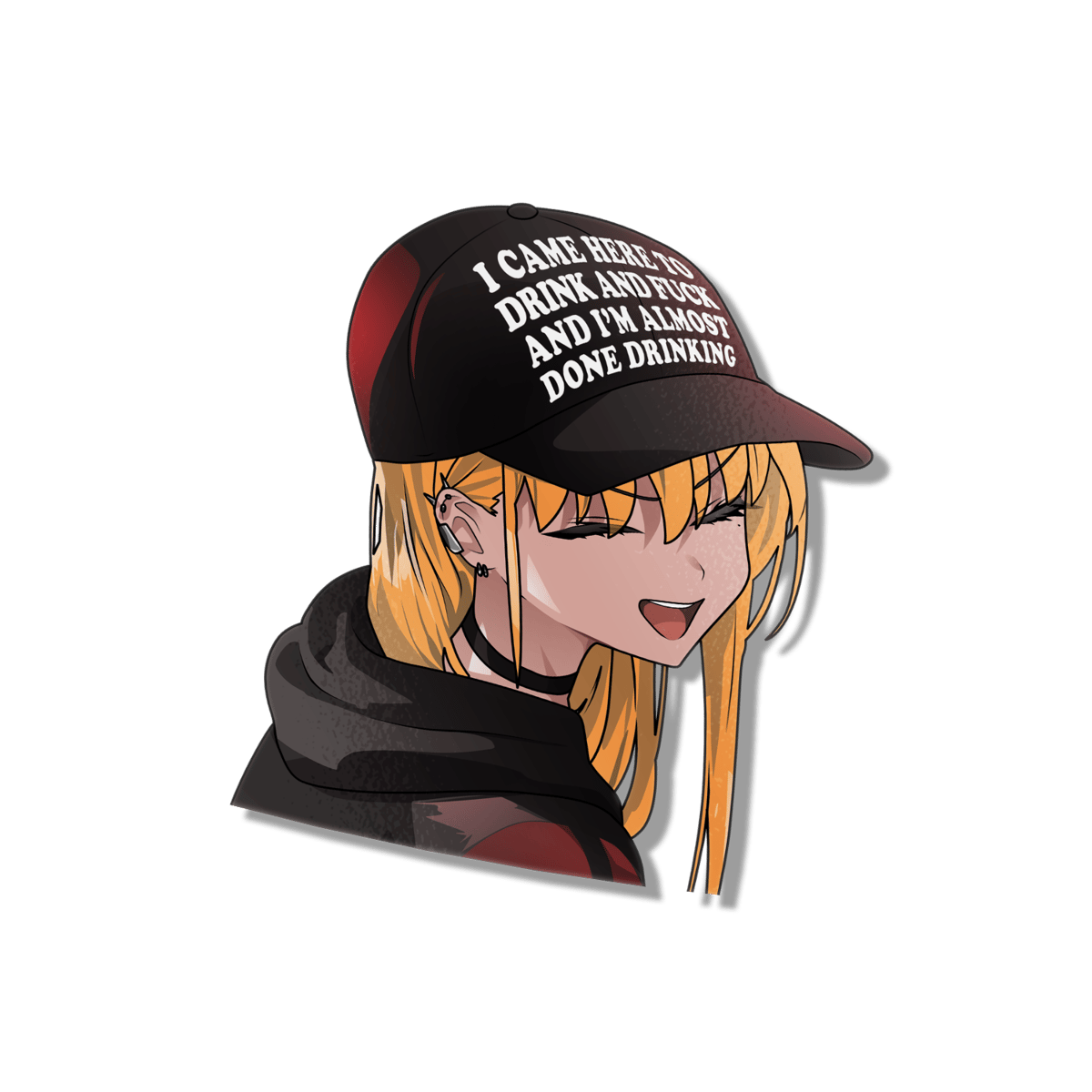 Image of I Came To Drink & F*ck Sticker
