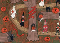 Image 3 of "Halloween March" Signed 8.5x11 Print