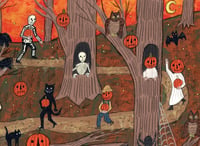 Image 5 of "Halloween March" Signed 8.5x11 Print