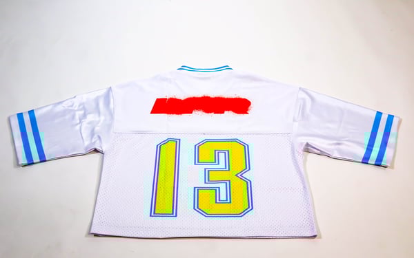 Image of LIFER TRAINING JERSEY (WHITE/POWDER BLUE)