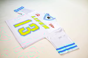 Image of LIFER TRAINING JERSEY (WHITE/POWDER BLUE)