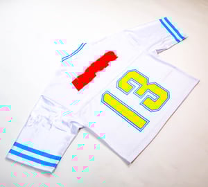 Image of LIFER TRAINING JERSEY (WHITE/POWDER BLUE)
