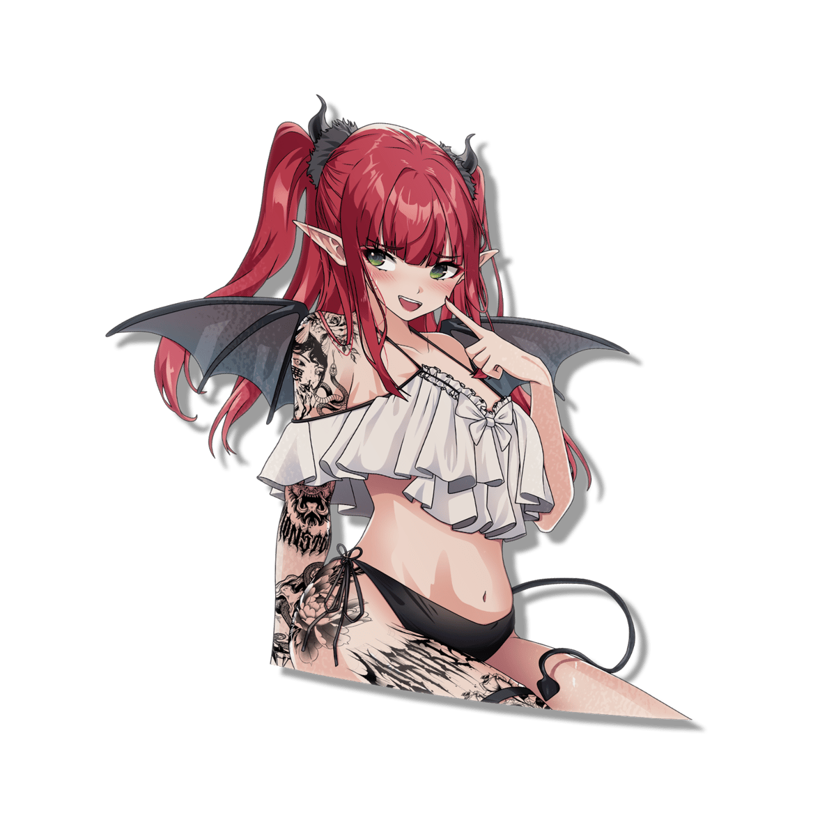 Image of Liz-Kyun Demon Cosplay Sticker