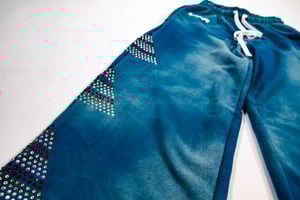 Image of LIFER SUN DISTRESSED SWEAT PANT (POWDER BLUE)