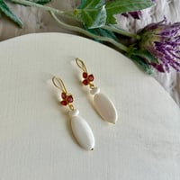 Image 1 of Pendiente Hueso natural 005-