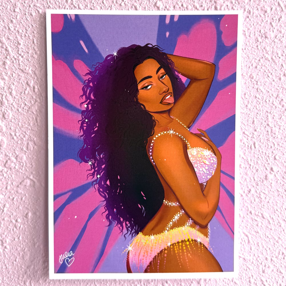 Image of Megan Thee Stallion Print
