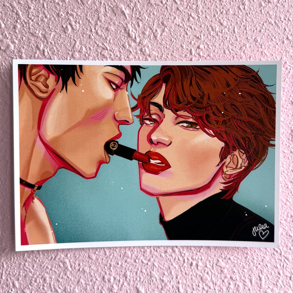 Image of Lipstick Print