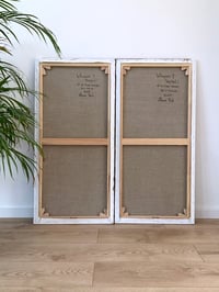 Image 5 of Whispers 100x100cm /diptych