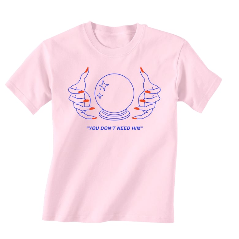 Image of "You don't need him tee"