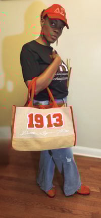 Image 1 of 1913 Jute Bag