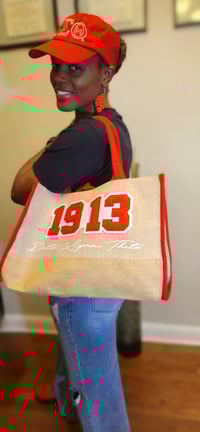 Image 2 of 1913 Jute Bag