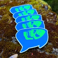 Image 3 of Neon "Noise Skeletor" Sticker Bundle