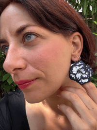 Image 2 of "La Rose du Désert" - Earrings