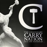 Image 1 of CARRY NATION - "Face The Nation" EP (Yellow/Gold Vinyl)