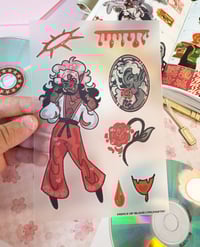 Image 1 of [original] vampire lord sticker sheet