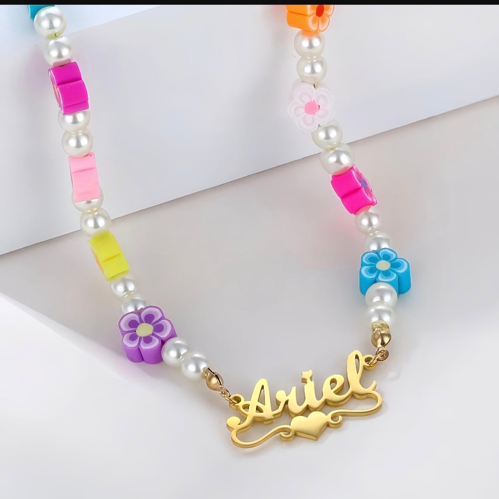 Image of Kids beaded necklace 