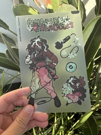 Image 1 of [original] burnin' meadows sticker sheet