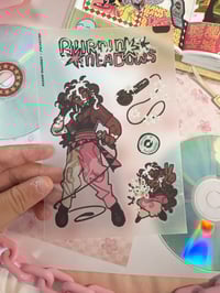 Image 2 of [original] burnin' meadows sticker sheet