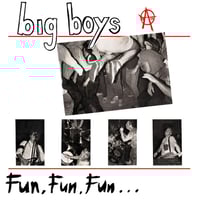 Image 1 of BIG BOYS - "Fun, Fun, Fun... & Frat Cars" LP (Blue Vinyl) 