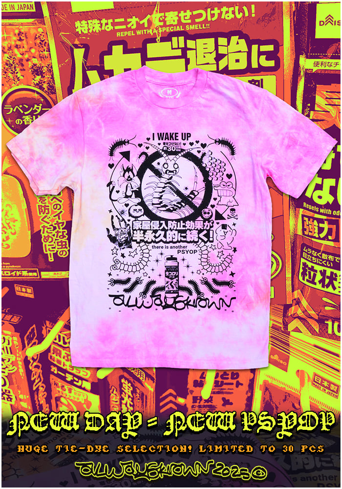 Image of ALWAYSKNOWN 'NEW DAY = NEW PSYOP' T-Shirt