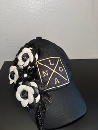 Image 1 of Nola Black & White Flower Edition