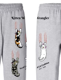Image 1 of Sweatpants Kitten Wrangler