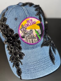 Image 1 of Nola Bourbon St Denim & Black 