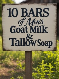 Image 1 of Men's Soap, Free Shipping, 10 Bars
