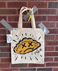 Image 1 of Canvas Bad Pierogi Tote Bag