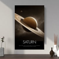 Image 2 of Saturn 7 Vertical Poster, NASA/Space Exploration Series