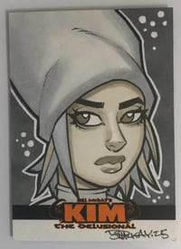 Image of Kim Original 1/1 Art Sketch Card