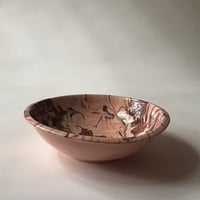 Image 2 of Glossy Sugar Plum Floral Everyday Bowl 2