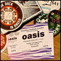 Wembley - Oasis - Tickets - Music Gifts