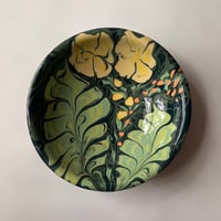 Image 1 of Glossy Deep Sea Floral Everyday Bowl 1