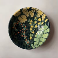 Image 1 of Glossy Deep Sea Floral Everyday Bowl 2