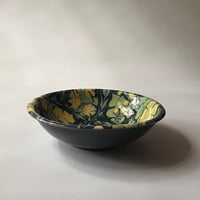 Image 2 of Glossy Deep Sea Floral Everyday Bowl 3