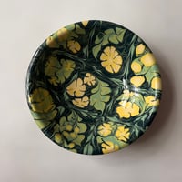 Image 1 of Glossy Deep Sea Floral Everyday Bowl 3